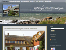 Tablet Screenshot of ostsee-fewo.de
